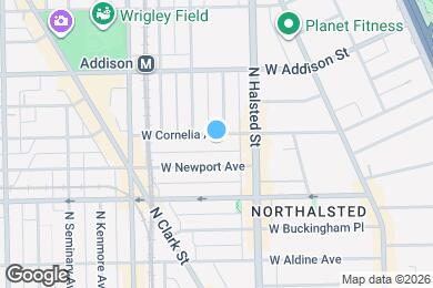 Map image of the property - 628.5 W Cornelia Ave