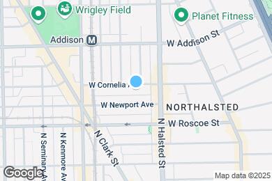 Map image of the property - 837.5 W Cornelia Ave