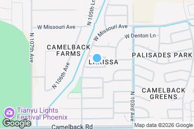 Map image of the property - 10440 W Colter St