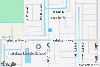 Map image of the property - 1519 SW 20th Ave