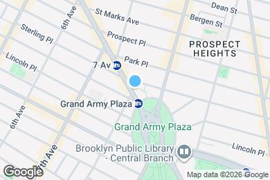 Map image of the property - 397 Flatbush Ave