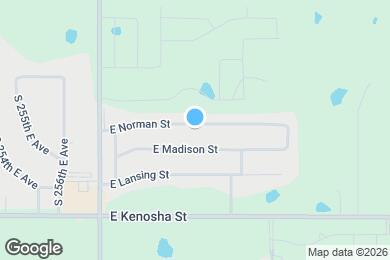 Map image of the property - 8213 E Norman St