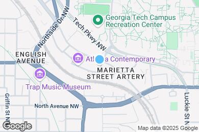Map image of the property - 788 West Marietta St NW