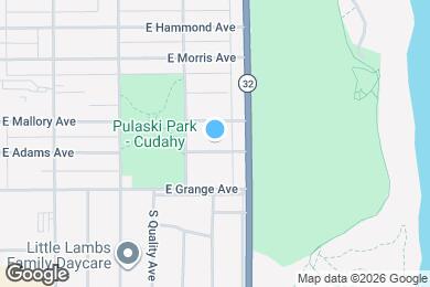 Map image of the property - 3934 E Adams Ave