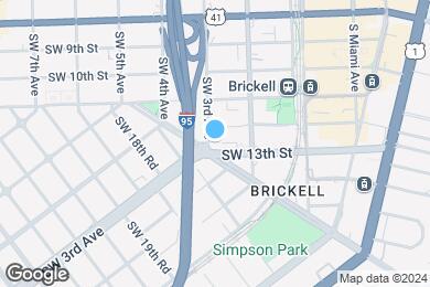 Map image of the property - Legacy at Brickell