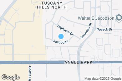 Map image of the property - 8640 Inwood Dr