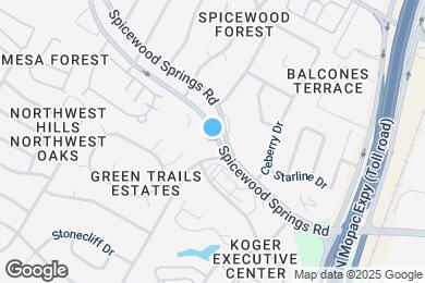 Map image of the property - 3809 Spicewood Springs Rd