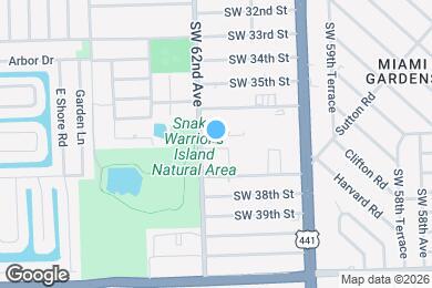 Map image of the property - 6151 SW 36th Ct