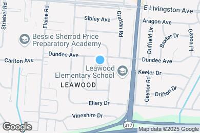 Map image of the property - 1638 Clyde Pl