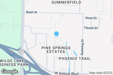 Map image of the property - 8645 Kingfisher Ln