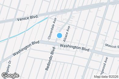 Map image of the property - 1874 S Redondo Blvd