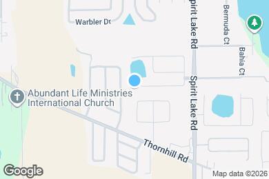 Map image of the property - 6033 Live Oak Dr
