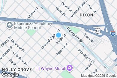 Map image of the property - 3600 Eagle St