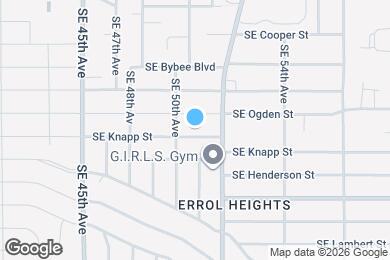 Map image of the property - 5035 SE Knapp St