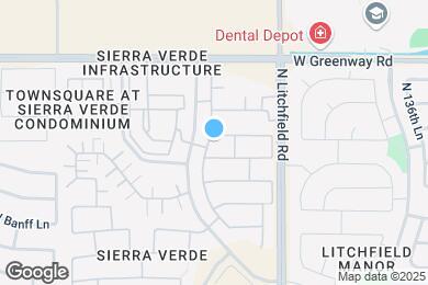 Map image of the property - 13985 W Maui Ln