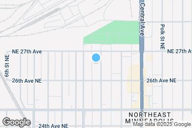 Map image of the property - 2628 Quincy St NE