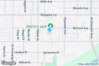 Map image of the property - 329 McCord Ave