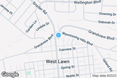 Map image of the property - 421 Woodside Ave