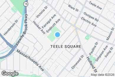 Map image of the property - 57 Clarendon Ave