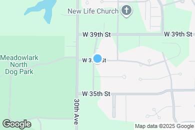 Map image of the property - 3615 29th Ave
