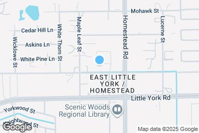 Map image of the property - 5806 Darlington Oak St