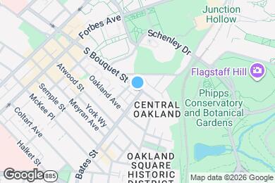 Map image of the property - 362 S Bouquet St