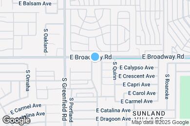 Map image of the property - 425 S Parkcrest