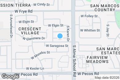 Map image of the property - 1069 W Glenmere Dr