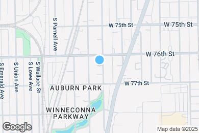 Map image of the property - 7620 S Stewart Ave