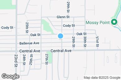 Map image of the property - 1126 28th St