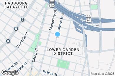 Map image of the property - 1360 Constance St