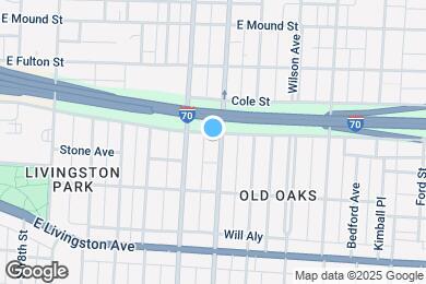 Map image of the property - 605-607-607 S Champion Ave