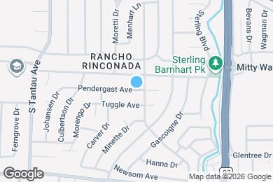 Map image of the property - 18812 Pendergast Ave