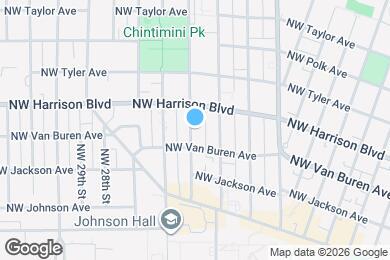 Map image of the property - 331 NW 25th St