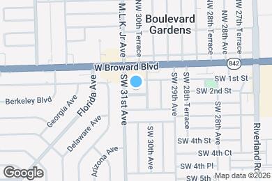 Map image of the property - 3057 SW 2nd St