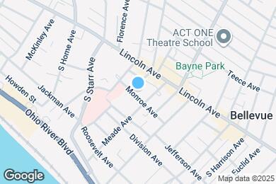 Map image of the property - 618 Monroe Ave