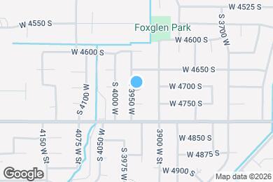 Map image of the property - 4716 S 3950 W