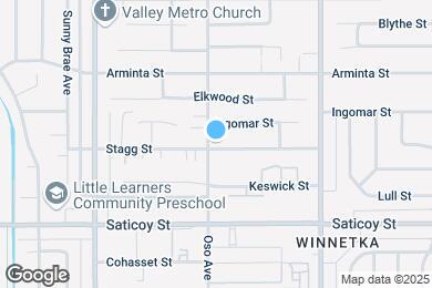 Map image of the property - 7700 Oso Ave