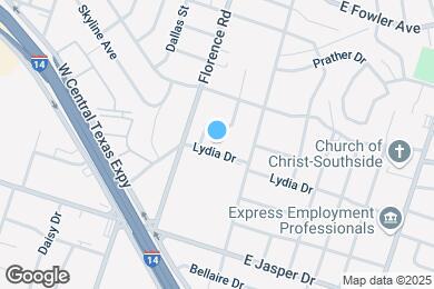Map image of the property - 205 Lydia Dr