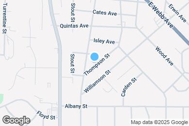 Map image of the property - 339 Thompson St