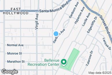 Map image of the property - 851 Sanborn Ave