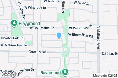 Map image of the property - 14954 W Charter Oak Rd