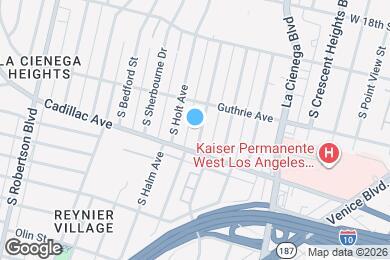 Map image of the property - 2035 S Corning St