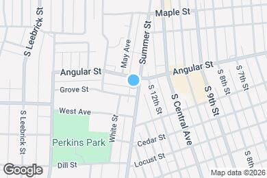 Map image of the property - 615 Summer St