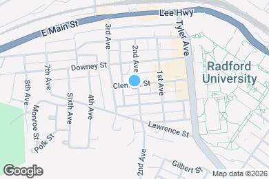 Map image of the property - 1201 Clement St