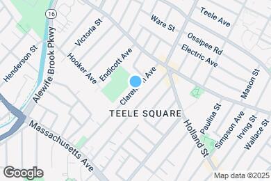 Map image of the property - 44 Clarendon Ave