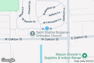 Map image of the property - 135 Dover Dr