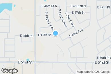 Map image of the property - 19508 E 49th St
