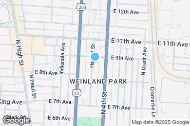 Map image of the property - 1462 Hamlet St