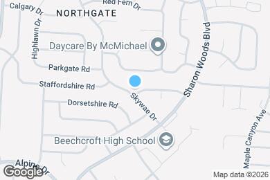 Map image of the property - 1866 Faymeadow Ave